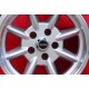 1 pc. wheel Porsche  Minilite 9x15 ET15 5x130 silver/diamond cut 911 ST -1987, 944 -1986 only rear axle