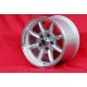 1 Stk Felge Porsche  Minilite 9x15 ET15 5x130 silver/diamond cut 911 ST -1987, 944 -1986 only rear axle