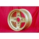 1 pz. cerchio Skoda Campagnolo 7x13 ET10 4x130 gold Skoda MB1000,MB1100,105,110,120,130, Lancia Fulvia Coupe
