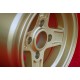 4 pz. cerchi Skoda Campagnolo 7x13 ET10 4x130 gold Skoda MB1000,MB1100,105,110,120,130, Lancia Fulvia Coupe