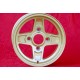 4 pz. cerchi Skoda Campagnolo 7x13 ET10 4x130 gold Skoda MB1000,MB1100,105,110,120,130, Lancia Fulvia Coupe