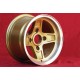 1 ud. llanta Skoda Campagnolo 8x13 ET-4 4x130 silver Skoda MB1000,MB1100,105,110,120,130, Lancia Fulvia Coupe