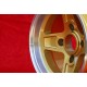 4 Stk Felgen Skoda Campagnolo 8x13 ET-4 4x130 silver Skoda MB1000,MB1100,105,110,120,130, Lancia Fulvia Coupe