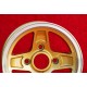 4 pz. cerchi Skoda Campagnolo 8x13 ET-4 4x130 silver Skoda MB1000,MB1100,105,110,120,130, Lancia Fulvia Coupe