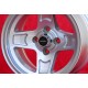 1 ud. llanta BMW,Opel Campagnolo 8x13 ET-6 4x100 silver BMW 1502-2002 tii  E21, Opel Kadett B/C Manta Ascona A/B GT Reko