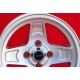 4 Stk Felgen BMW,Opel Campagnolo 8x13 ET-6 4x100 silver BMW 1502-2002 tii  E21, Opel Kadett B/C Manta Ascona A/B GT Reko