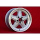 4 uds. llantas Mercedes Penta 8x16 ET28 5x112 silver/diamond cut 1896- w107 W124 W201 