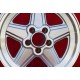 1 pc. wheel Mercedes Penta 8x16 ET28 5x112 silver/diamond cut 1896- w107 W124 W201 