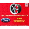 1 jante Torq Thrust 10x19 5x114.3 Ford Mustang  Mustang S197 (2005-14) LAE (2015-)  anthracite/diamond cut