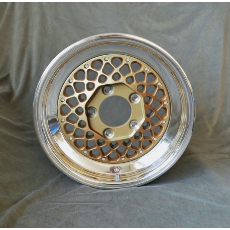 3-piece modular wheel diameter 13,15,16,17 with central star type BBS 5-hole PCD