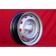 1 jante en acier Renault R4 (63-91) 4L, R5, R6, 4x13 ET28 silver