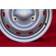 1 cerchio in acciaio Renault R4 (63-91) 4L, R5, R6, 4x13 ET28 silver