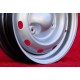 1 steel wheel Renault R4 (63-91) 4L, R5, R6, 4x13 ET28 silver