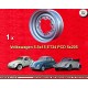 1 pz. cerchio Volkswagen Maggiolino 5.5x15 ET34 5x205