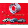 1 llanta OE 8x15 5x205 Volkswagen VW  VW 1950-67 8x15  PCD 5x205 ET25  silver. silver