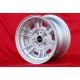 4 pcs. wheels BMW Minilite 7x13 ET10 4x100 silver/diamond cut 1502 1602 1802 2002 tii 3 E21,Kadett B-C Manta Ascona A-B 