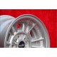 4 Stk Felgen BMW Minilite 7x13 ET10 4x100 silver/diamond cut 1502 1602 1802 2002 tii 3 E21,Kadett B-C Manta Ascona A-B G