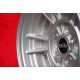 4 pz. cerchi BMW Minilite 7x13 ET10 4x100 silver/diamond cut 1502 1602 1802 2002 tii 3 E21,Kadett B-C Manta Ascona A-B G