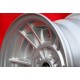 4 uds. llantas BMW Minilite 7x13 ET10 4x100 silver/diamond cut 1502 1602 1802 2002 tii 3 E21,Kadett B-C Manta Ascona A-B