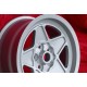 4 pz. cerchi Volvo Minilite 7x16 ET15 5x108 silver Volvo 140/160/240/260, P1800 1971-, P 740/760/940/960