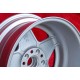4 pcs. jantes Volvo Minilite 7x16 ET15 5x108 silver Volvo 140/160/240/260, P1800 1971-, P 740/760/940/960