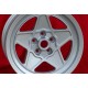 1 pc. wheel Volvo Minilite 8x16 ET15 5x108 silver 208, 308, 328 w/o ABS, Mondial 8, Mondial 3,2 w/o ABS (rear axle)