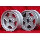 4 pcs. wheels Volvo Speedline 7x16 ET15 8x16 ET15 5x108 silver Volvo 140/160/240/260, P1800 1971-, P 740/760/940/960