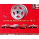 1 jante 308 8x16 5x108 Ferrari 308  308 208 328 w o ABS Mondial 8 Mondial 3 2 w o ABS (rear axle) silver