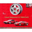 1 jante Penta 8.5x18 Central Lock Ferrari Testarossa  Testarossa 512TR 512M silver