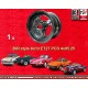 1 pc. wheel Triumph Lotus 26R 6x13 ET27 4x95.25 anthracite Spitfire TR7 Herald GT6 Vitesse Lotus Elan Europa Seven Mk1-3