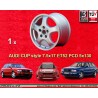 1 cerchio Cup 7.5x17 ET52 5x130 Porsche Audi 944  silver