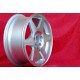 1 pc. jante Audi Evo 7.5x17 ET37 5x112 silver/diamond cut 80 90 100 200 quattro Coupe Typ 89 100 200 V8  A6 S4 S6 Typ C4