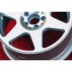 1 pc. jante Audi Evo 7.5x17 ET37 5x112 silver/diamond cut 80 90 100 200 quattro Coupe Typ 89 100 200 V8  A6 S4 S6 Typ C4