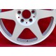 1 pc. jante Audi Evo 7.5x17 ET37 5x112 silver 80 90 100 200 quattro Coupe Typ 89 100 200 V8  A6 S4 S6 Typ C4 A8 D2