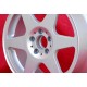 1 pz. cerchio Audi Evo 7.5x17 ET37 5x112 silver 80 90 100 200 quattro Coupe Typ 89 100 200 V8  A6 S4 S6 Typ C4 A8 D2