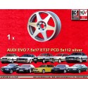 1 jante Evo 7.5x17 5x112 Audi Mercedes 124  124 129 140 201 202 203 204 207 208 209 210 211 212 170 171 172 HO Audi 80 9