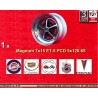 1 Felge Magnum 500 7x15 5x120.65 CADILLAC PONTIAC CHEVROLET BUICK  BUICK Century -1982  Gran sport -1982  Regal  Skylark