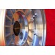 1 llanta WCHE 5.5x13 4x100 BMW Opel 1502-2002 tii 3 E21 Kadett B-C Manta Ascona A-B GT Olympia A Rekord C silver/diamond
