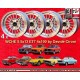 1 wheel WCHE 5.5x13 4x100 BMW Opel 1502-2002 tii 3 E21 Kadett B-C Manta Ascona A-B GT Olympia A Rekord C silver/diamond 