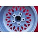 1 pc. wheel Mercedes Super RS 7x16 ET11 5x112 silver/diamond cut R107 W123 W126 W116