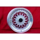 1 pc. wheel Mercedes Super RS 8x16 ET11 5x112 silver/diamond cut R107 W123 W126 W116