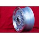 1 pz. cerchio BMW,Opel,Volkswagen Super RS 7x16 ET28 4x100 silver/diamond cut 3 serie E21 E30 Volkswagen Golf 1-3 Sciroc