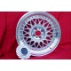 1 pc. jante BMW,Opel,Volkswagen Super RS 7x16 ET28 4x100 silver/diamond cut 3 serie E21 E30 Volkswagen Golf 1-3 Scirocco
