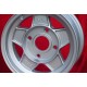 Volkswagen Super Vee 6x13 ET0 4x130 silver Super Vee Formula cerchio wheel jante felge llanta