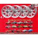 4 Felgen Minilite 6x13 4x98 Alfa Romeo Autobianchi Fiat 124  124 Berlina Coupe Spider 125 127 128 131 X19 850 Uno Turbo 