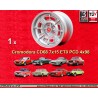 1 cerchio Cromodora CD68 7x15 ET0 4x98 Lancia Fiat  124  silver