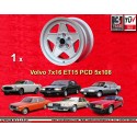 1 cerchio 308 7x16 ET15 5x108 Volvo Ferrari 308  silver