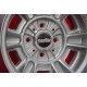 4 llantas Minilite 7x13 + 8x13 4x100 BMW Opel Volkswagen  1502 1602 1802 2002 tii 3 E21 Kadett B-C Manta Ascona A-B GT O