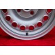 wheel Alfa Romeo Campagnolo 7x14 ET23 4x108 silver 105 Coupe, Spider, GT GTA GTC, Montreal