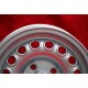 llanta Alfa Romeo Campagnolo 7x14 ET23 4x108 silver 105 Coupe, Spider, GT GTA GTC, Montreal